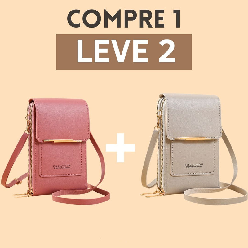 Bolsa De Couro Forever [COMPRE 1 LEVE 2 + BRINDE]