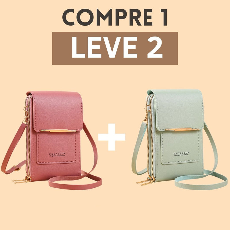 Bolsa De Couro Forever [COMPRE 1 LEVE 2 + BRINDE]