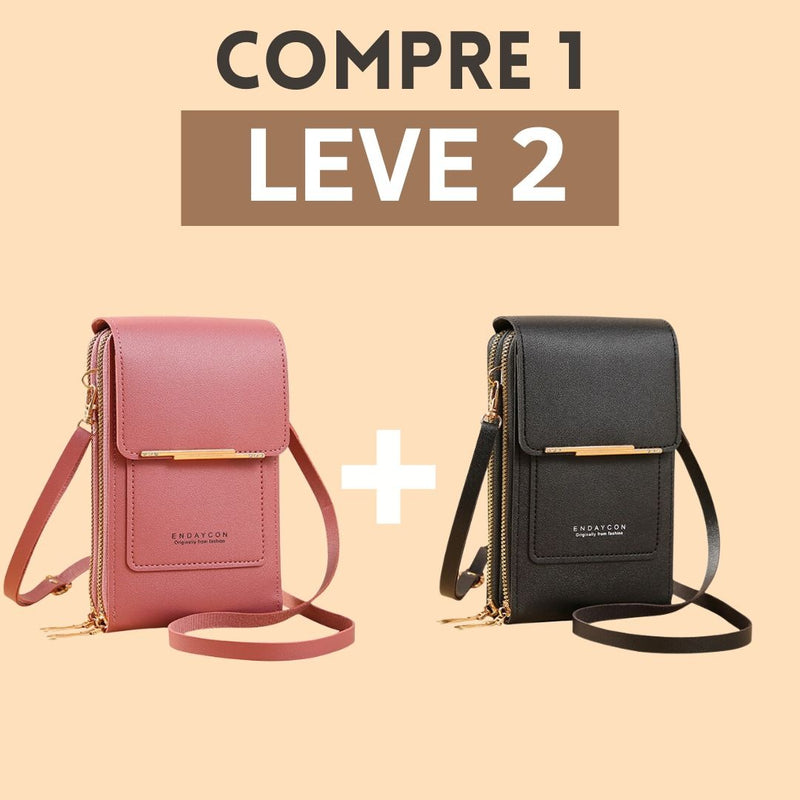 Bolsa De Couro Forever [COMPRE 1 LEVE 2 + BRINDE]