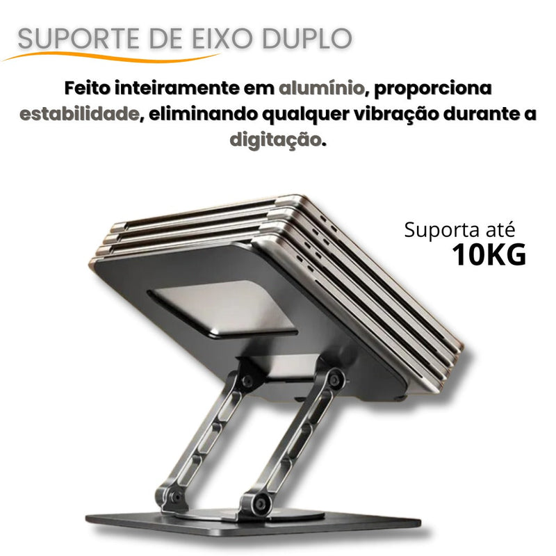 Suporte Giratório SpinFlex 360º para Notebook - Últimas Unidades Disponíveis